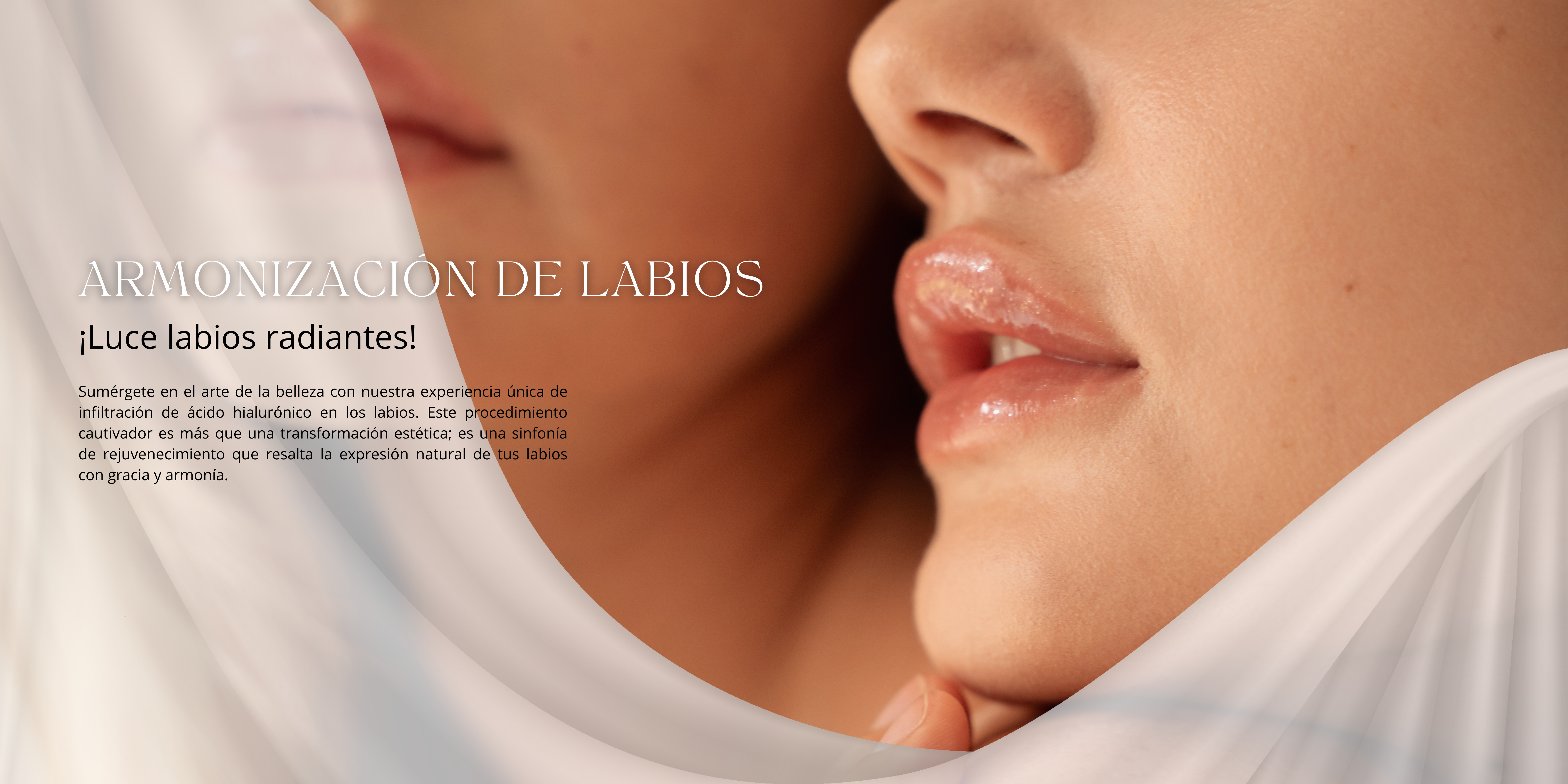 Aumento de labios con ácido hialurónico en ART Esthetic Clinic Valencia